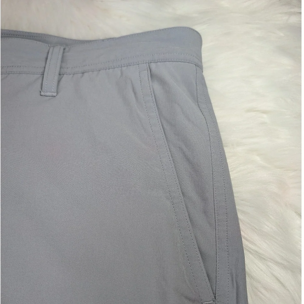 FootJoy Golf Shorts Men 40 Gray Performance Stretch Flat Front Activewear